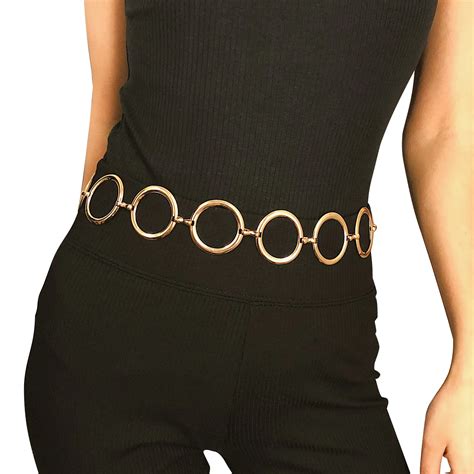 waist chain belt gold